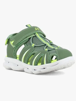 Børn Leaf Skultorp  Blinkende Sandaler, Grøn