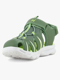 Børn Leaf Skultorp  Blinkende Sandaler, Grøn