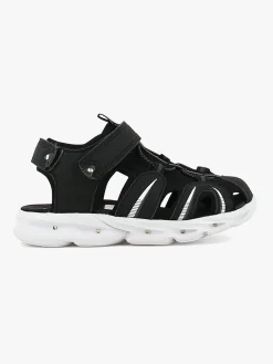 Sandaler & Klipklapper|Leaf Skultorp Blinkende Sandaler, Sort