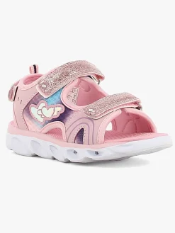 Børn Leaf Sandaler & Klipklapper-Surte Blinkende Sandaler, Pink