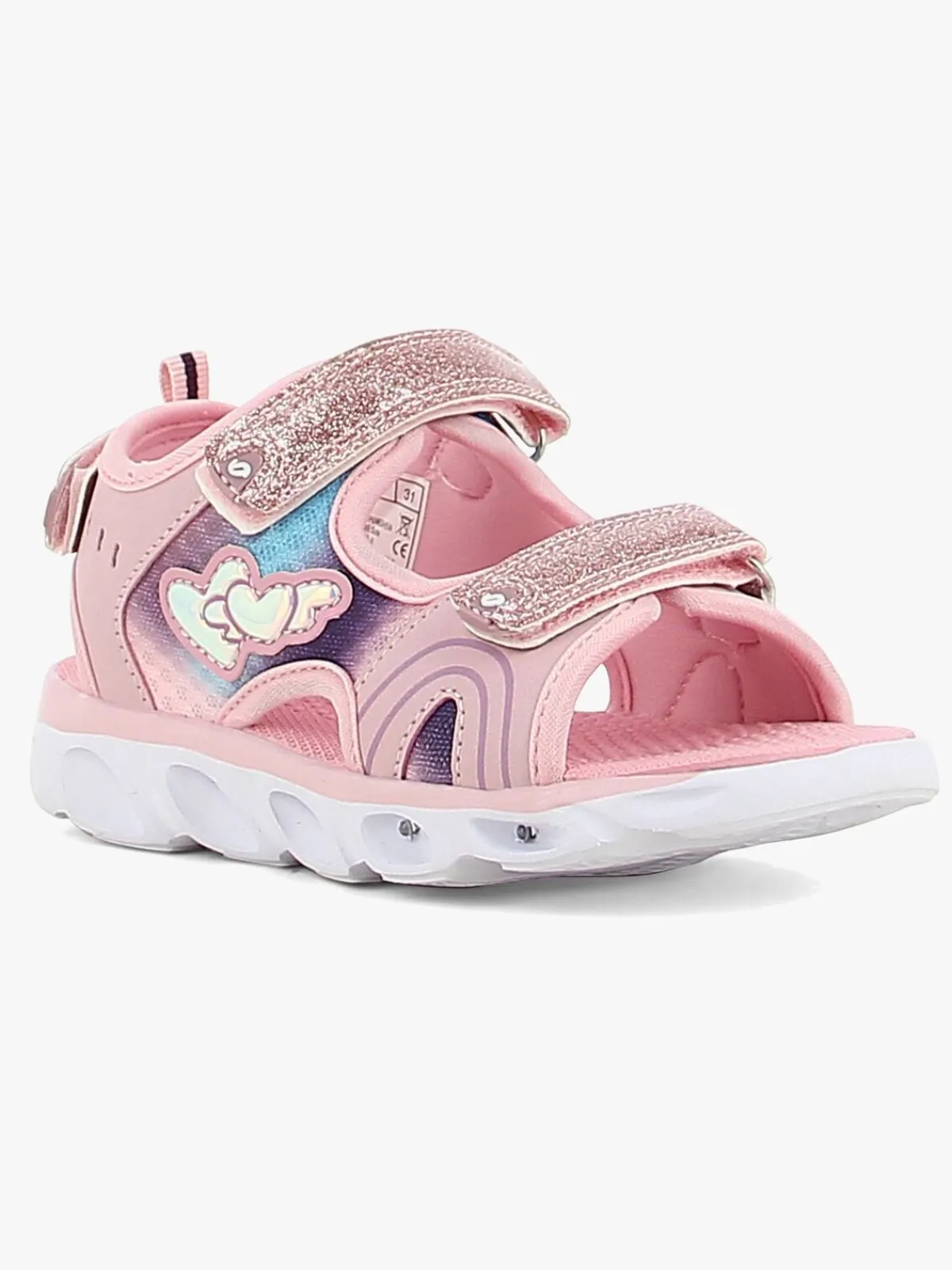 Børn Leaf Sandaler & Klipklapper-Surte Blinkende Sandaler, Pink