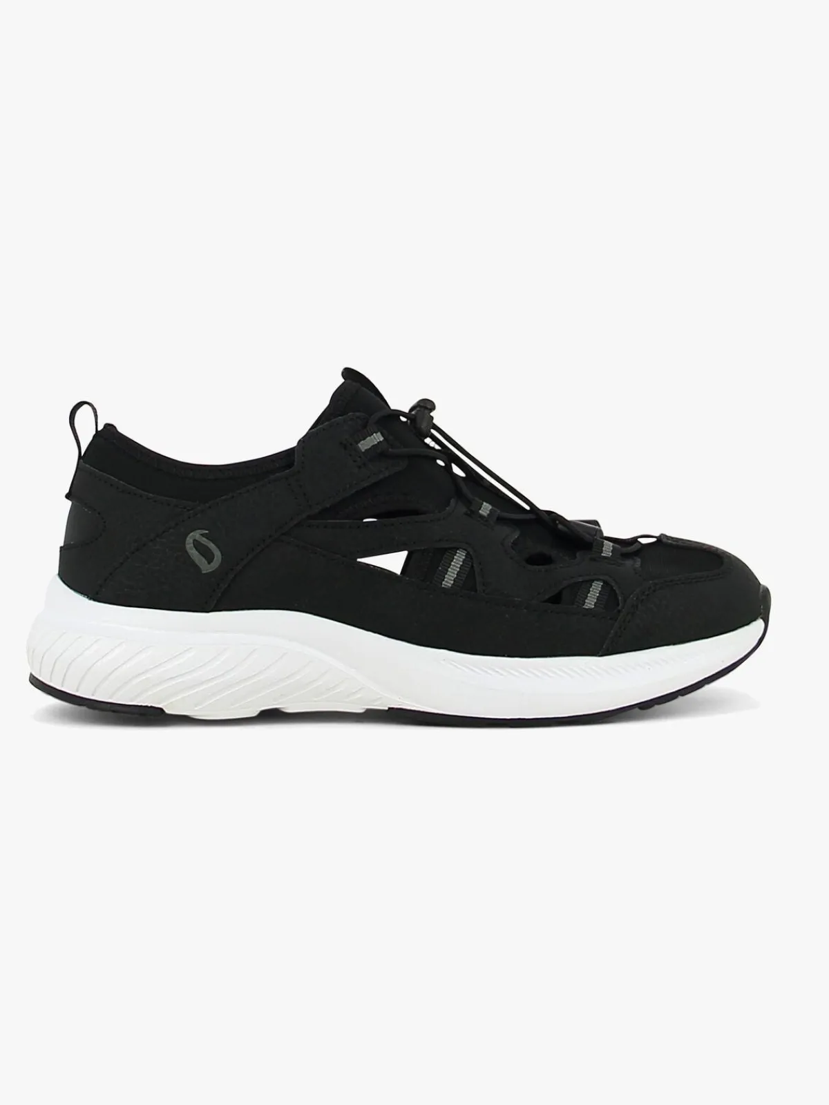 Børn Leaf Sneakers-Vaxholm Sneakers, Sort