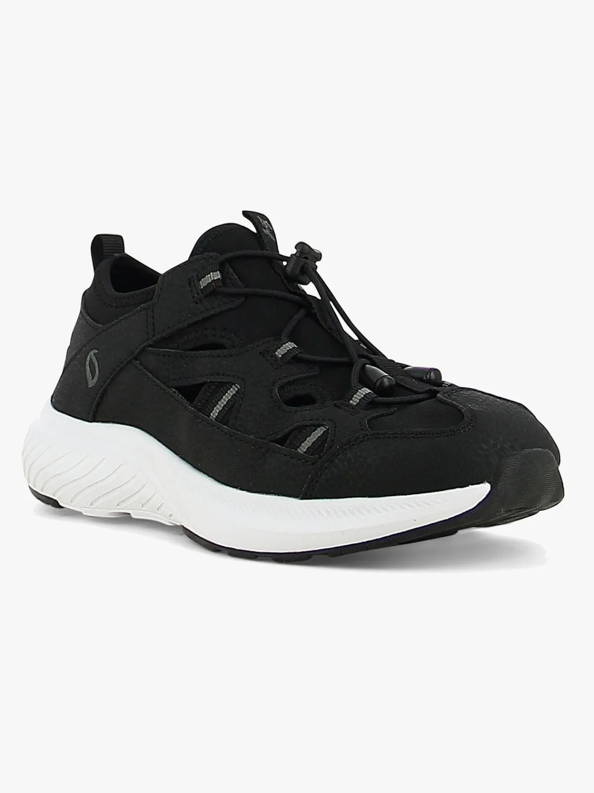 Børn Leaf Sneakers-Vaxholm Sneakers, Sort