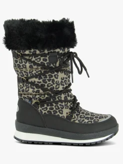 Børn Leaf Støvler & Vinterstøvler-Ysby Vinterstøvler, Leopard
