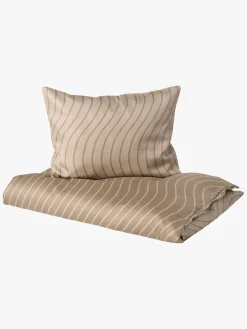 Børn Leander Baby Sengesæt Woodland 70x100, Cappuccino