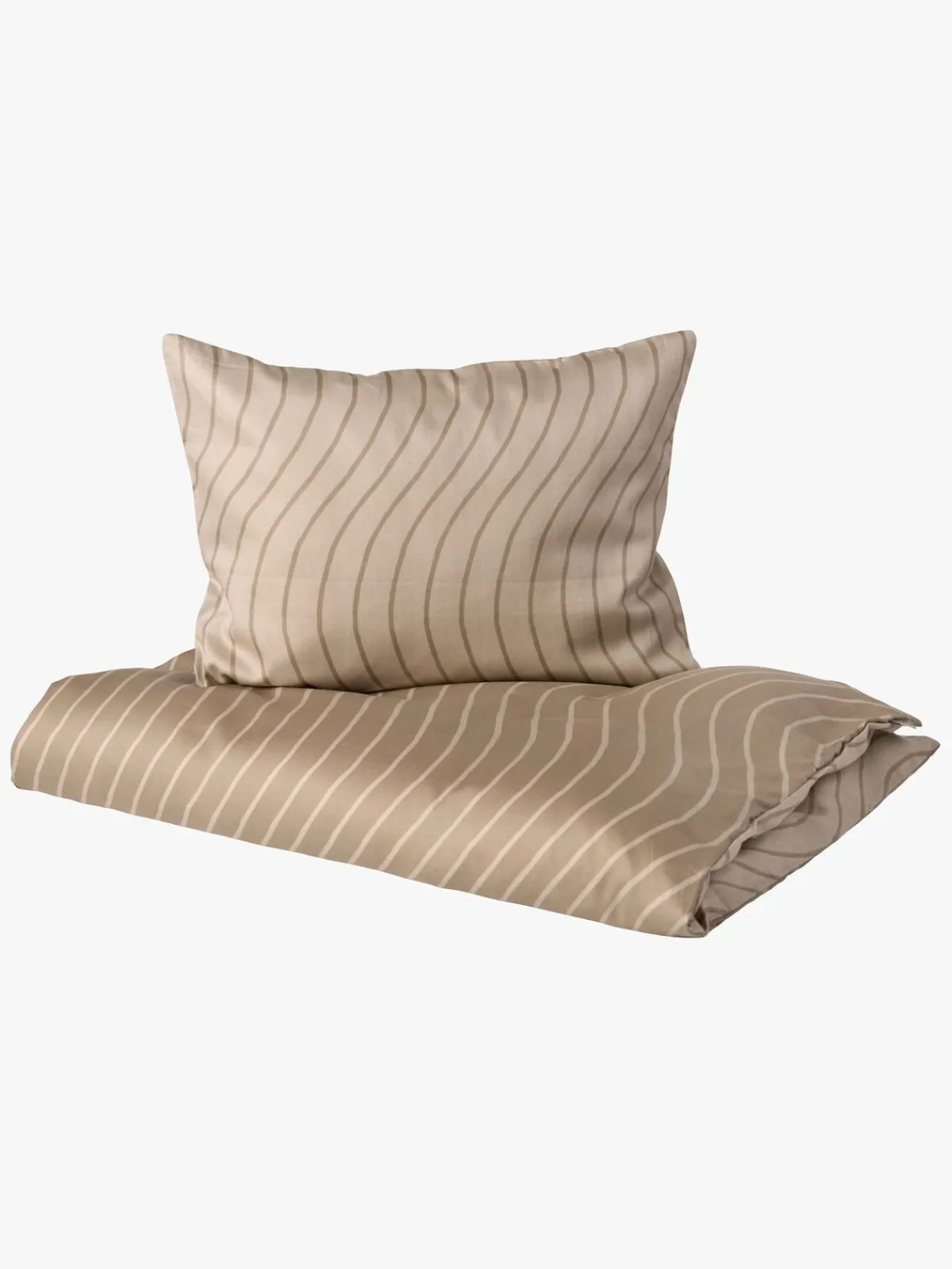 Børn Leander Baby Sengesæt Woodland 70x100, Cappuccino