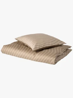 Børn Leander Baby Sengesæt Woodland 70x100, Cappuccino