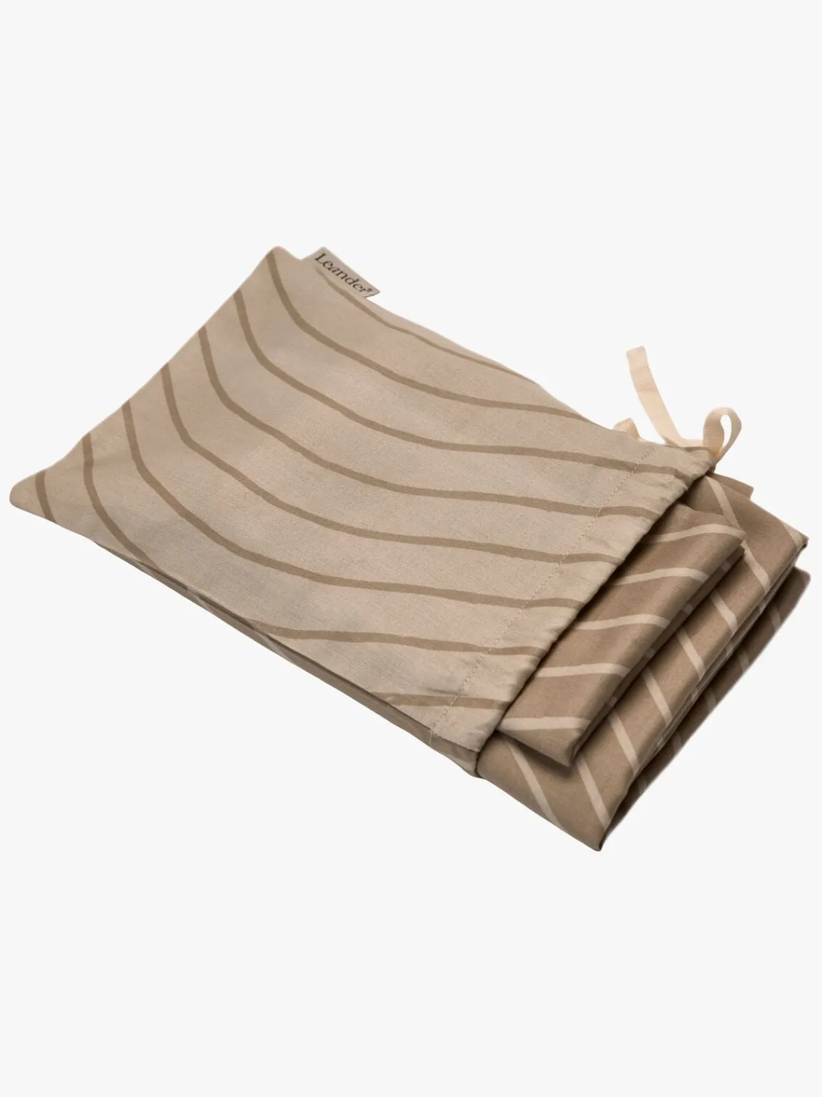 Børn Leander Baby Sengesæt Woodland 70x100, Cappuccino