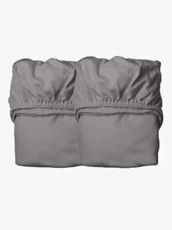 Børn Leander Stræklagen 2-pak 60x115, Cool Grey