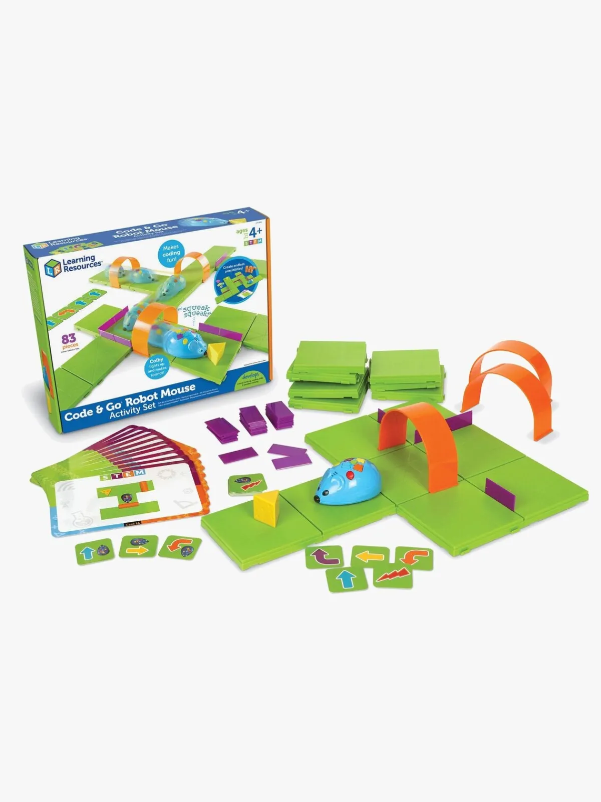 LearningResources Learning Resources Code & Go Interaktivt Legesæt Robot Mouse
