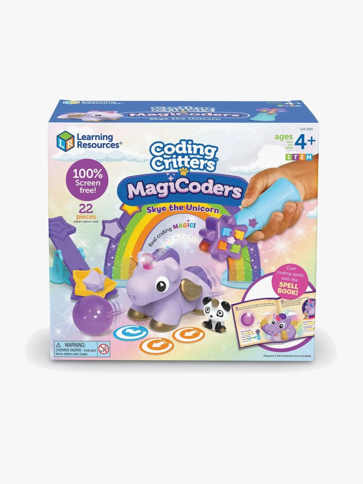LearningResources Interaktivt Legetøj-Learning Resources Coding Critters Interaktivt Legesæt Skye the Unicorn