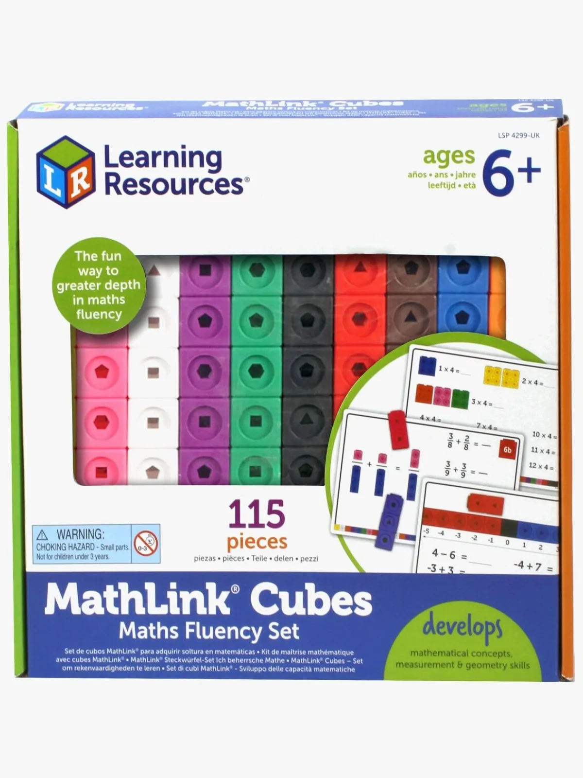 LearningResources Learning Resources MathLink Matematiksæt Terninger Surprise Party