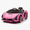 Leggodt Elbiler & -Køretøjer-Lamborghini Sian Elbil, Lyserød