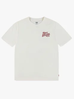 Børn Levis Levi's LVB Worn By Cowboys T-shirt, Egret