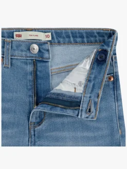 Underdele|Levis Levi's LVG 726 High Rise  Med svaj Jeans, Clean Getaway Blå