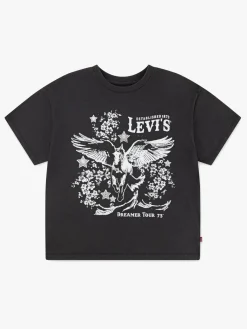 Børn Levis Levi's LVG Retro T-shirt, Jet Black