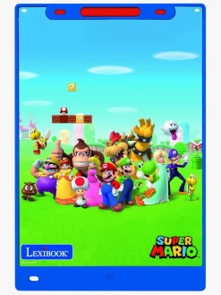 SuperMario Kreativt Legetøj-Lexibook Super Mario Tegnetablet med Stencilskabeloner