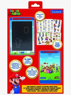 SuperMario Kreativt Legetøj-Lexibook Super Mario Tegnetablet med Stencilskabeloner
