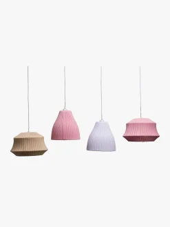 Lamper & Belysning|LilouLilou Lilou Lilou Iris Loftlampe Strikket, Lyserød Lyserød