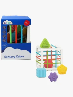 Lærerig Leg|LilTot Aktivitetslegetøj Sensory Cube