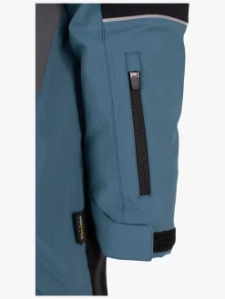 Børn Lindberg Overtøj-Alpine Flyverdragt, Black/Turquiose