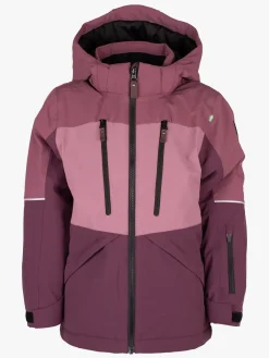 Børn Lindberg Vintertøj-Alpine Vinterjakke, Dry Rose/Plum