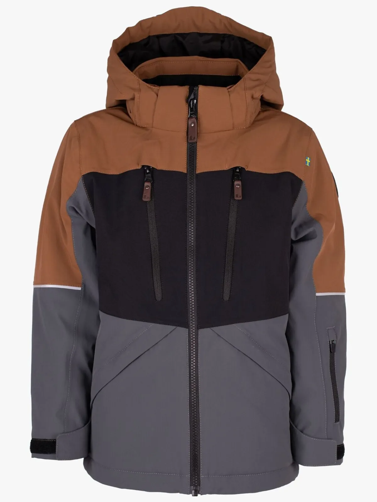 Vintertøj|Lindberg Alpine Vinterjakke, Cayenne/Anhracite