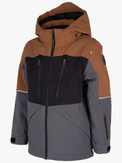 Vintertøj|Lindberg Alpine Vinterjakke, Cayenne/Anhracite