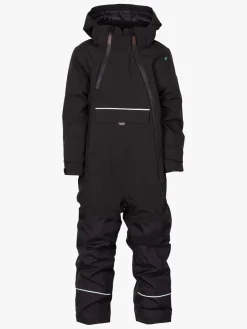 Børn Lindberg Anorak Flyverdragt, Black