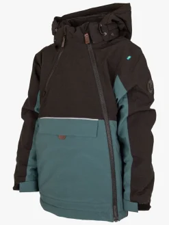 Børn Lindberg Anorak Vinterjakke, Pine Green
