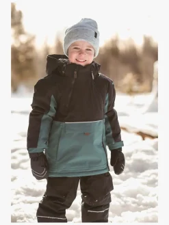 Børn Lindberg Anorak Vinterjakke, Pine Green