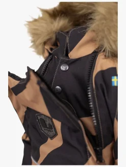 Børn Lindberg Flyverdragter|Overtøj-Colden Babyflyverdragt, Beige/Black