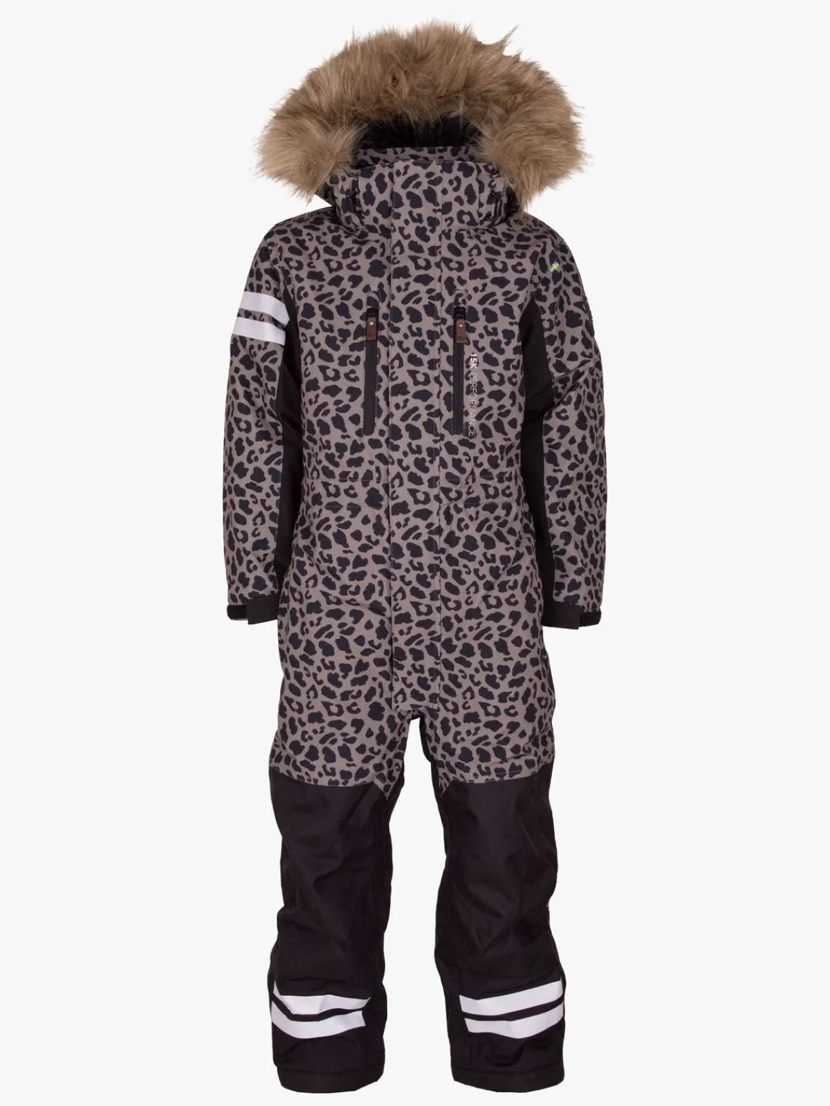 Børn Lindberg Colden Flyverdragt, Latte/Black