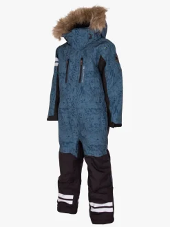 Børn Lindberg Colden Flyverdragt, Denim Blue
