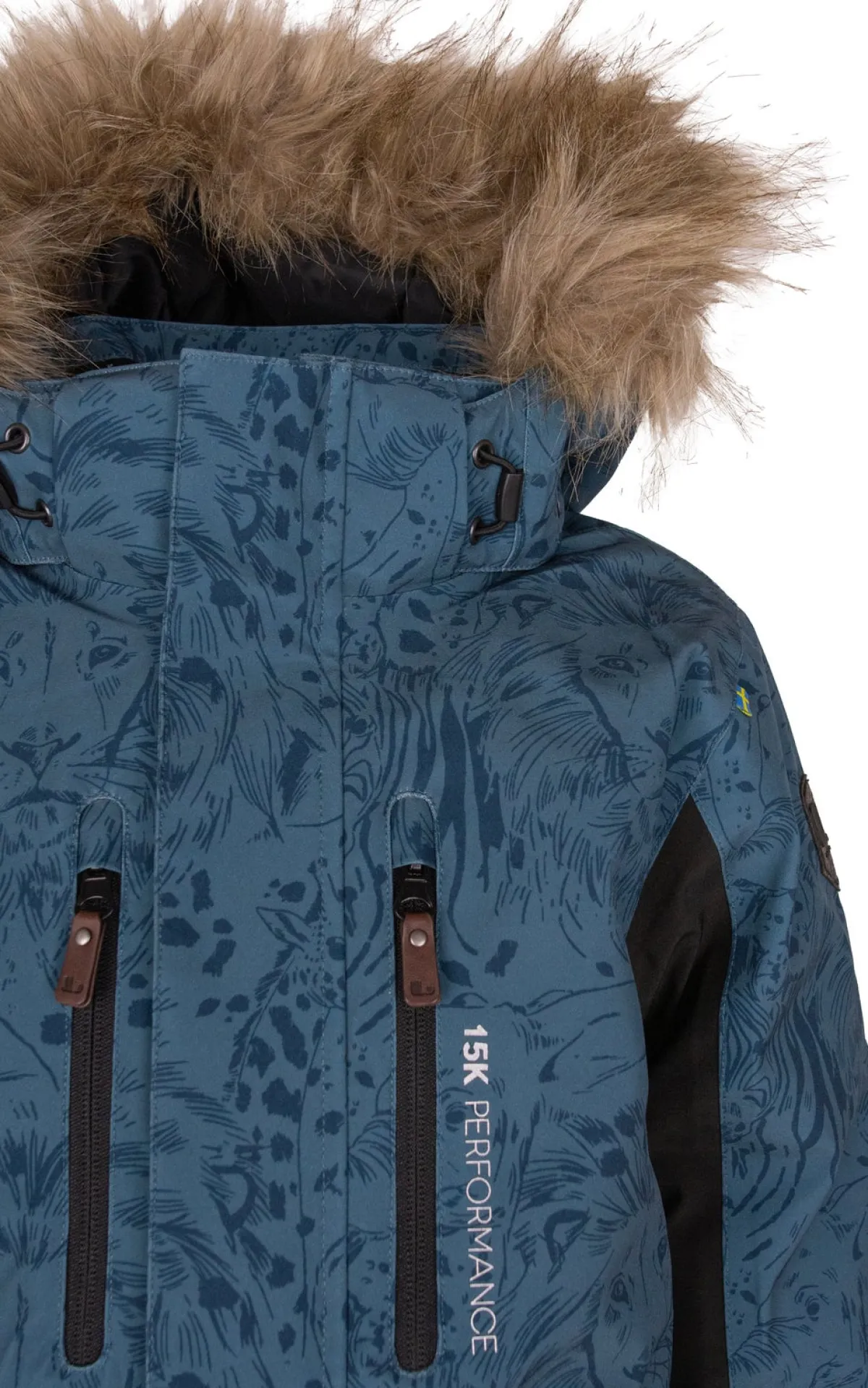 Børn Lindberg Colden Flyverdragt, Denim Blue