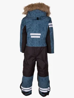 Børn Lindberg Colden Flyverdragt, Denim Blue