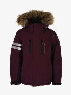 Børn Lindberg Colden Vinterjakke, Plum