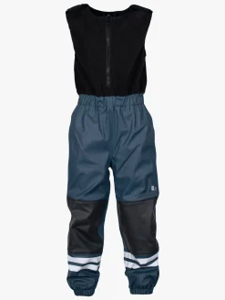 Børn Lindberg Fagerhult Foret Regnsæt, Iron Blue/Blue