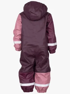Regntøj|Lindberg Fagerhult Foret Regndragt, Plum/Dry Rose