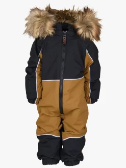 Børn Lindberg Keb Babyflyverdragt, Spicy Gold