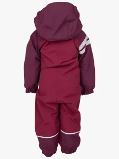 Børn Lindberg Overtøj-Lingbo Skalflyverdragt, Plum/Cerise