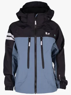 Børn Lindberg Lingbo Skaljakke, Black/Blue