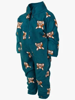 Børn Lindberg Luleå Fleecedragt, Dark Teal