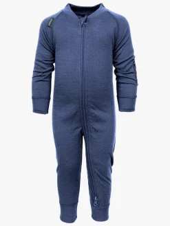 Børn Lindberg Undertøj|Uldtøj-Merino Skiundertøj, Orion Blue