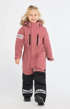 Børn Lindberg Polar Flyverdragt, Mørkepink