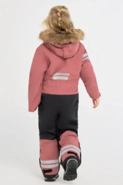 Børn Lindberg Polar Flyverdragt, Mørkepink