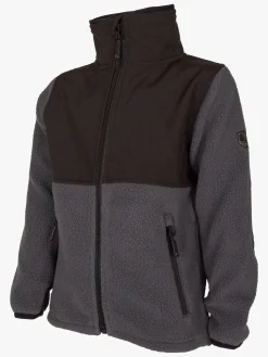 Børn Lindberg Ramund Fleecetrøje, Anthracite