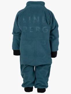 Børn Lindberg Stormy Vindtæt Fleecedragt, Dark Teal