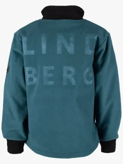Børn Lindberg Fleecetøj-Stormy  Vindtæt Vindtæt Fleecetrøje, Dark Teal