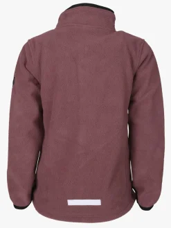 Børn Lindberg Vindel Vindtæt Fleecetrøje, Dry Rose